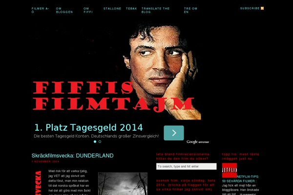 Thesis 1.8.1 theme site design template sample