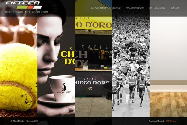 Panaroma theme site design template sample
