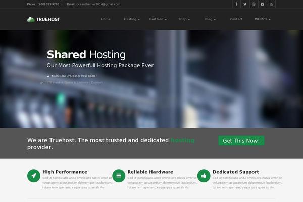 fifthhost.com site used Truehost