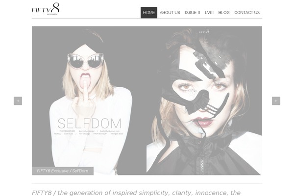 Minimum theme site design template sample