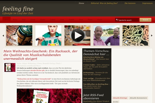fiftyfine.de site used Crisona