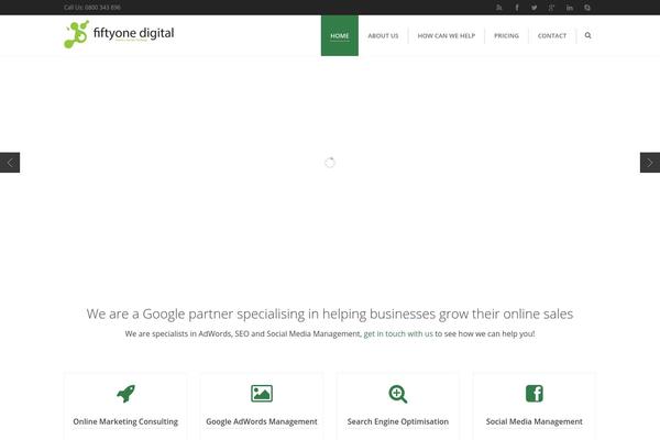 Sympathique theme site design template sample