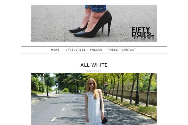 fiftypairsofshoes.com site used Pipdig-blossom