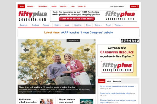 Site using Td-standard-pack plugin