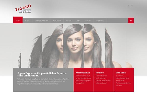 Figaro theme site design template sample