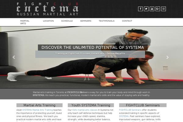 Enigma-child theme site design template sample