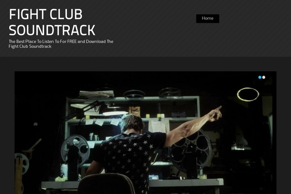 fightclubsoundtrack.com site used Venom