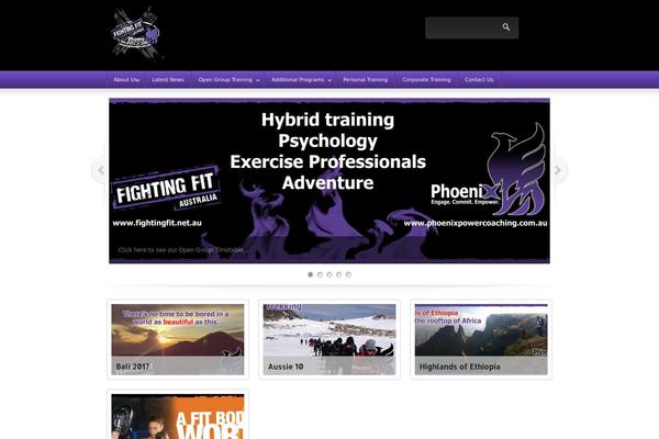 Stealth theme site design template sample
