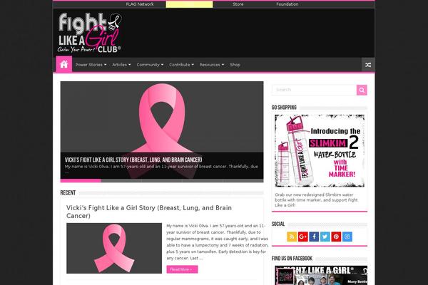 fightlikeagirlclub.com site used Flagc