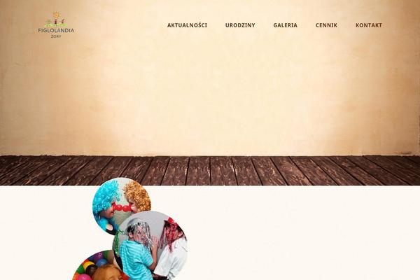 Kids-play-parent theme site design template sample