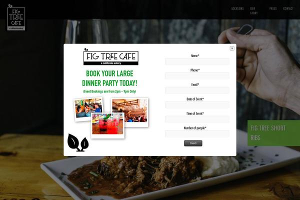 Site using Open Table Widget plugin