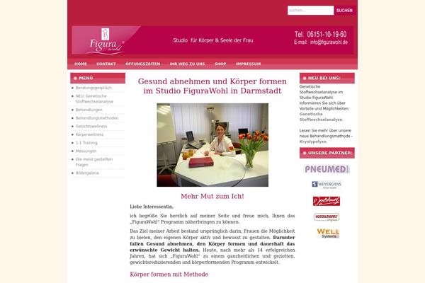 Vanilla theme site design template sample