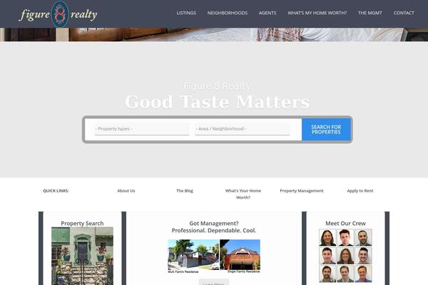 figure8re.com site used WP Residence
