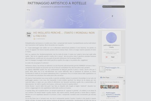 Hope theme site design template sample