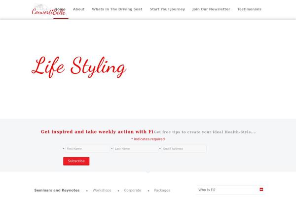 Site using Advanced post slider plugin