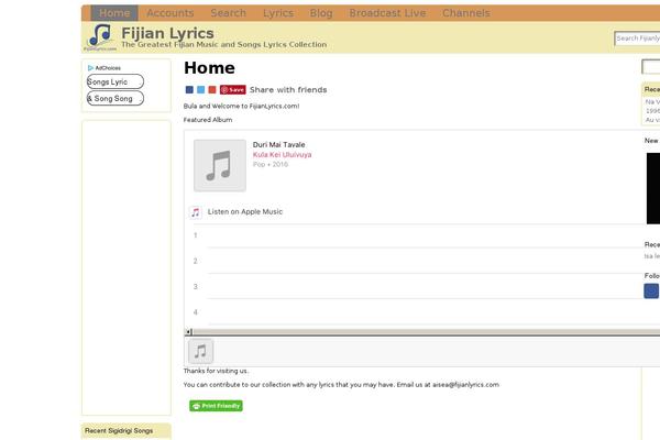 Site using ExpressCurate plugin
