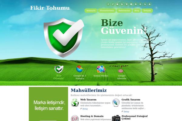 Doover theme site design template sample
