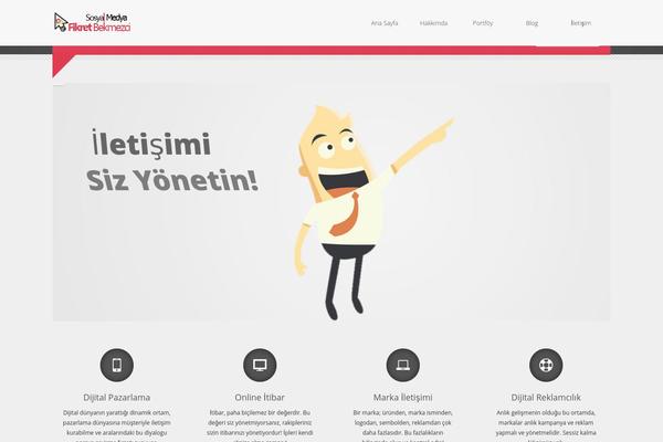 Ventus theme site design template sample