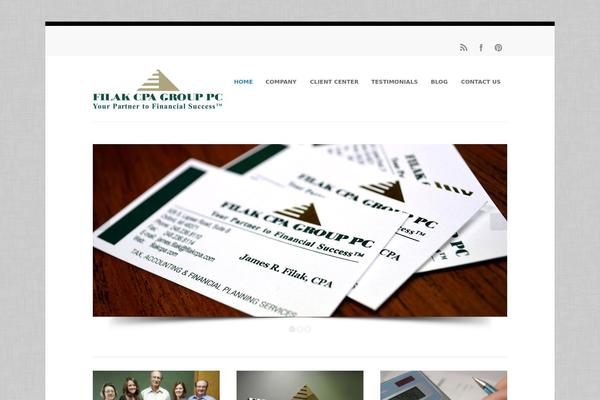 Wp-enlightened104 theme site design template sample