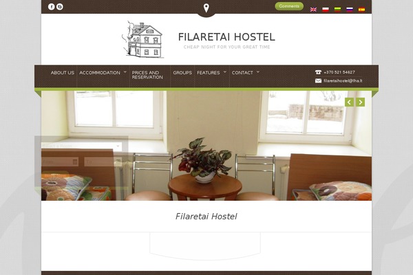 Nice Hotel theme site design template sample