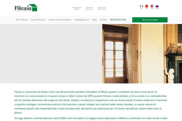 Realia theme site design template sample
