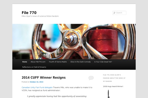 Site using Columns plugin
