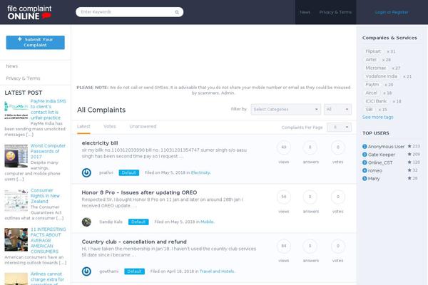 Site using PopUp by Supsystic plugin
