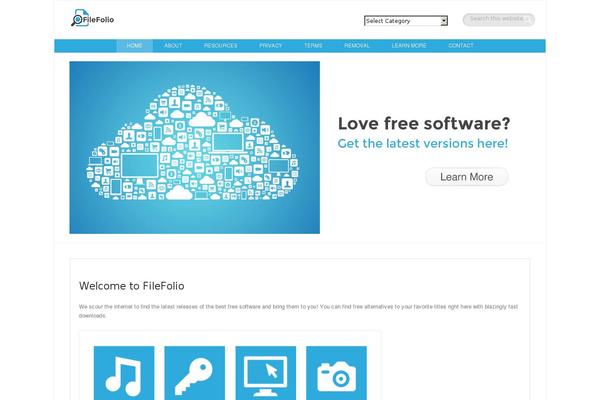 Pinboard theme site design template sample