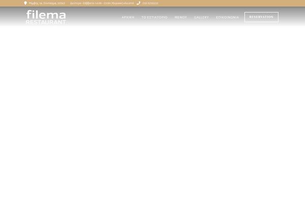 Grandrestaurant theme site design template sample