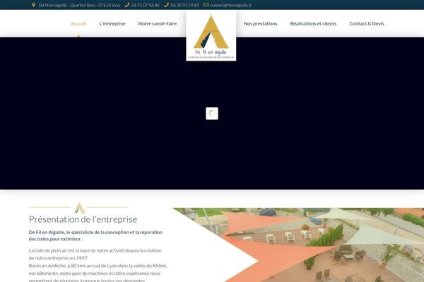BeTheme Child theme site design template sample