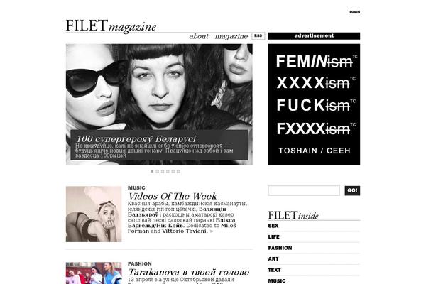 Ascendoor Magazine theme site design template sample