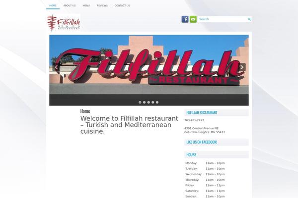Simpatia theme site design template sample