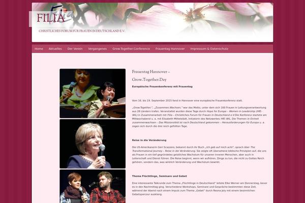 filia.de site used Bouquet