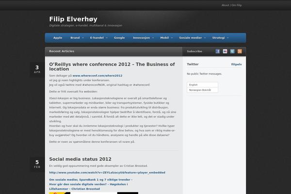 Traction theme site design template sample