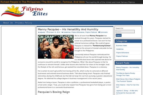 Frontier theme site design template sample