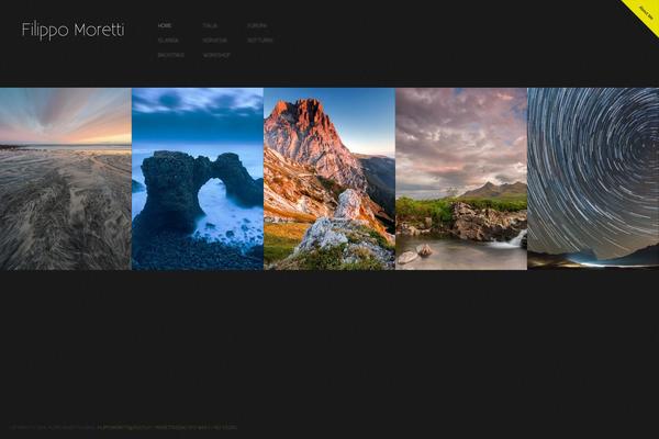 Exposure theme site design template sample