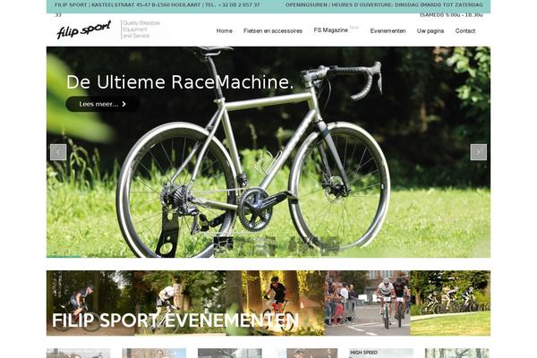 Ultima theme site design template sample