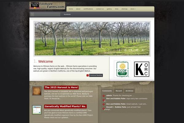 Coldstone theme site design template sample