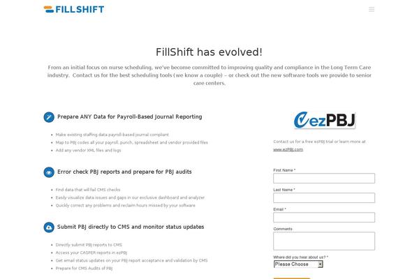 Site using Jumplead Marketing Software plugin