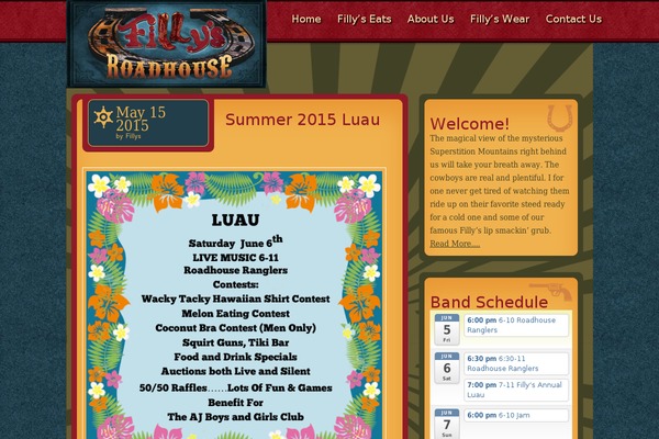 fillysroadhouse.com site used Cowboys