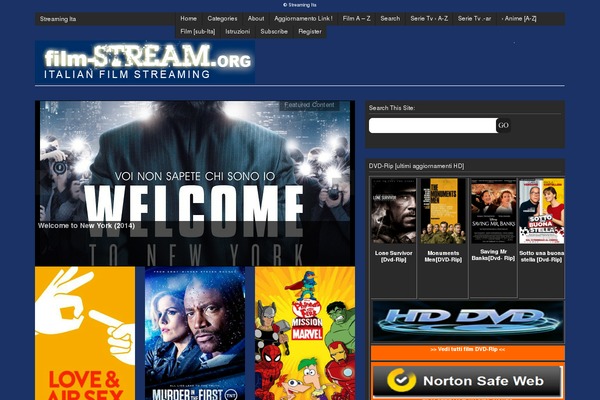 Videoflick theme websites examples