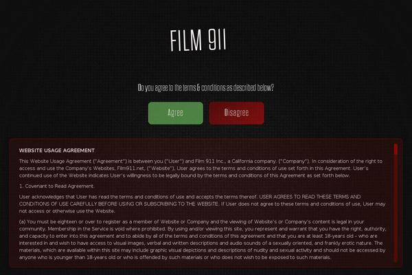 Site using Adults-only plugin