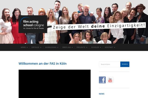 Hemingway-child theme site design template sample