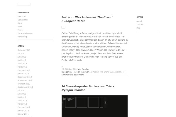 Ari theme site design template sample