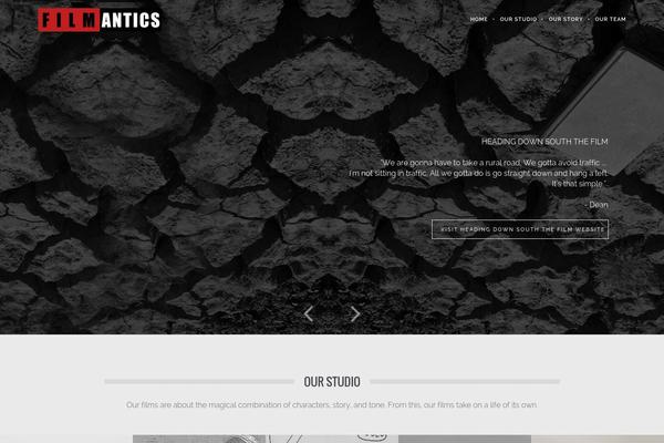 Brooklyn theme site design template sample