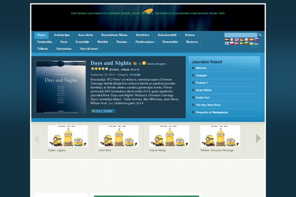 Mimbo Pro theme site design template sample