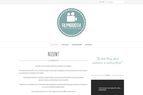 Site using Simple-elegant-portfolio plugin