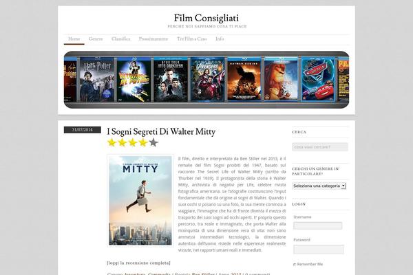 Skirmish theme site design template sample