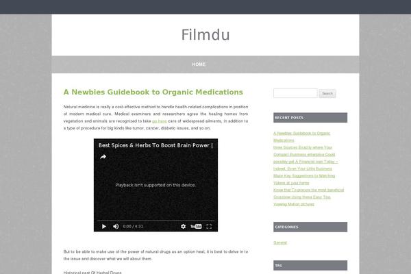 Gray Chalk theme site design template sample