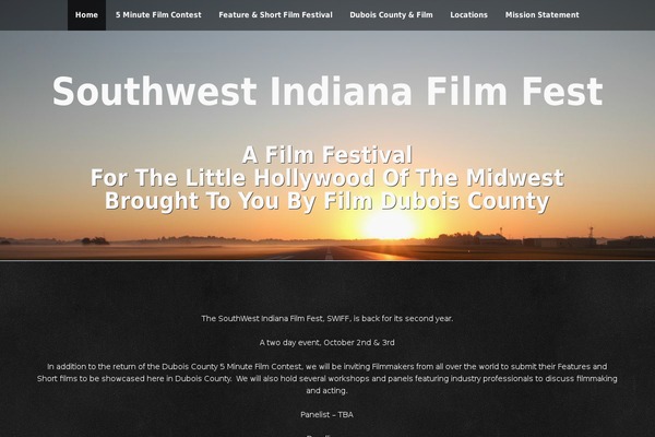 filmduboiscounty.com site used The One Pager
